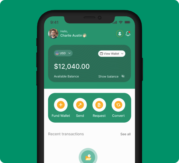 SurgePay app interface